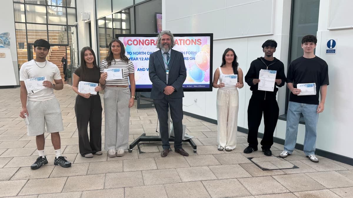 Proud to call Oldham home: Students celebrate outstanding A Level and T Level success across the borough — Oldham news photo